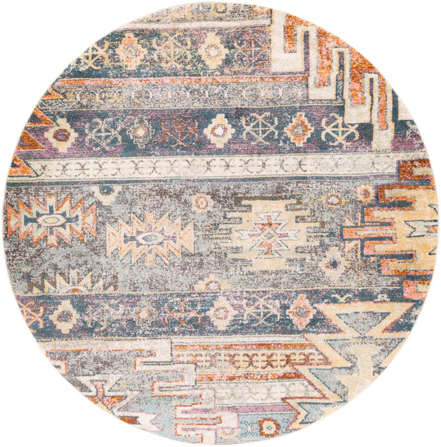 Surya New Mexico Nwm-2310 Denim, Khaki, Butter, Rose Rugs.