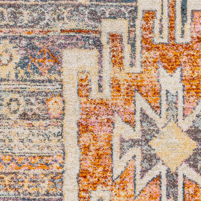 Surya New Mexico Nwm-2310 Denim, Khaki, Butter, Rose Rugs.