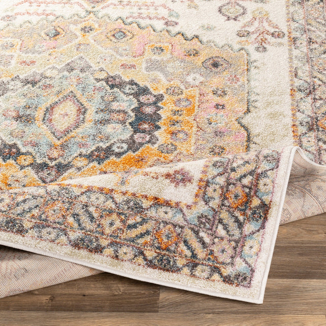 Surya New Mexico Nwm-2312 Bright Orange, Burnt Orange, Bright Purple, Khaki Rugs.