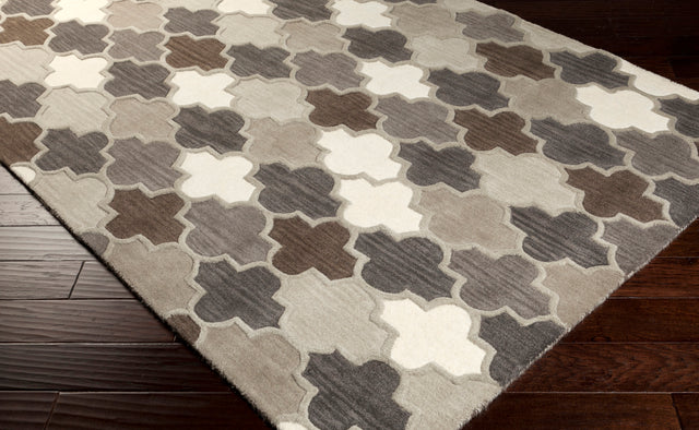 Surya Oasis Oas-1088 Charcoal, Taupe Rug.