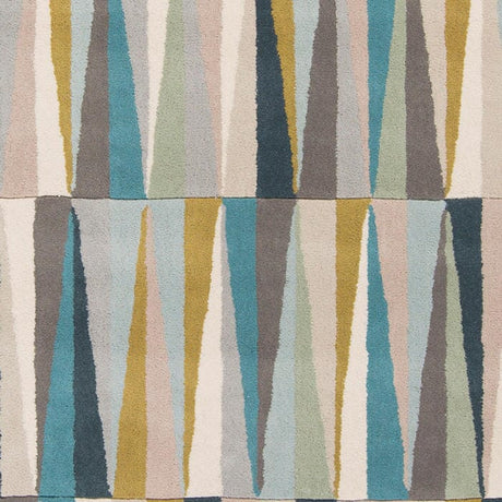 Surya Oasis Oas-1095 Light Gray / Aqua / Beige / Moss Rugs.