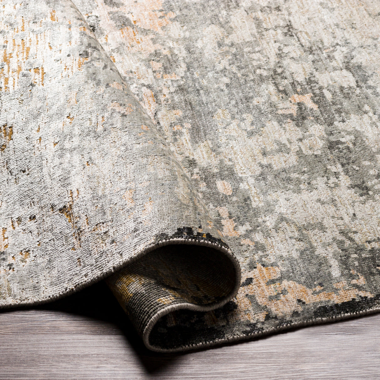 Surya Ocean Oce-2300 Taupe, Light Gray, Charcoal, Camel Rugs.