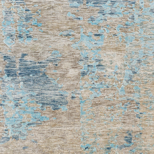 Surya Ocean Oce-2301 Denim, Pale Blue, Taupe, Light Gray Rugs.
