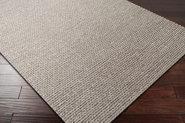 Surya Ozark Ozk-2300 Light Gray, White Rugs.