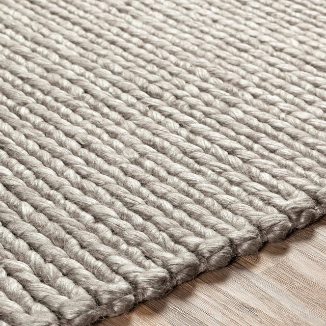 Surya Ozark Ozk-2300 Light Gray, White Rugs.