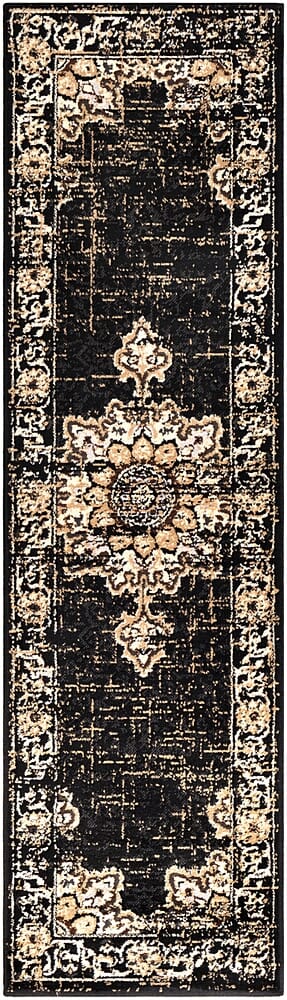 Surya Paramount Par-1089 Black, Charcoal, Khaki, Medium Gray Rugs.