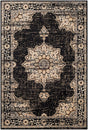 Surya Paramount Par-1089 Black, Charcoal, Khaki, Medium Gray Rugs.