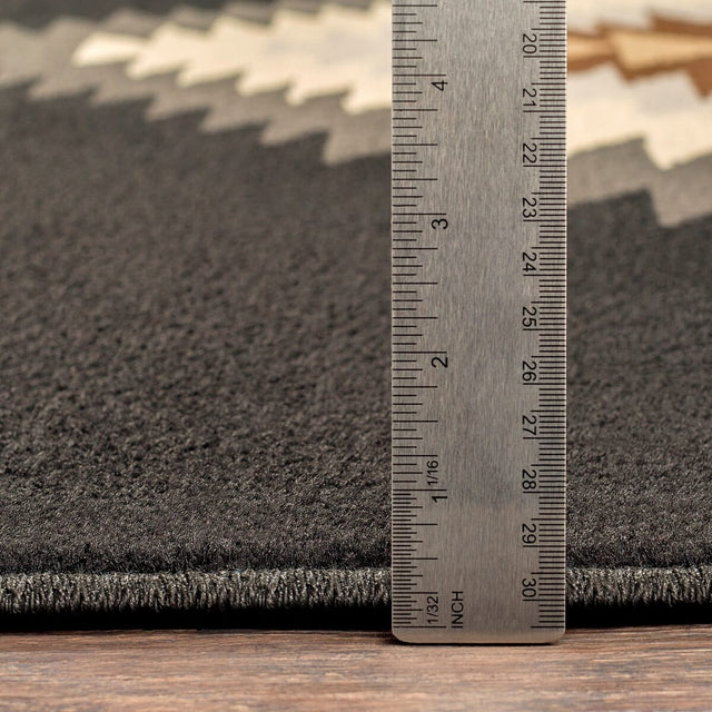 Surya Paramount Par-1095 Black, Charcoal, Medium Gray Rugs.
