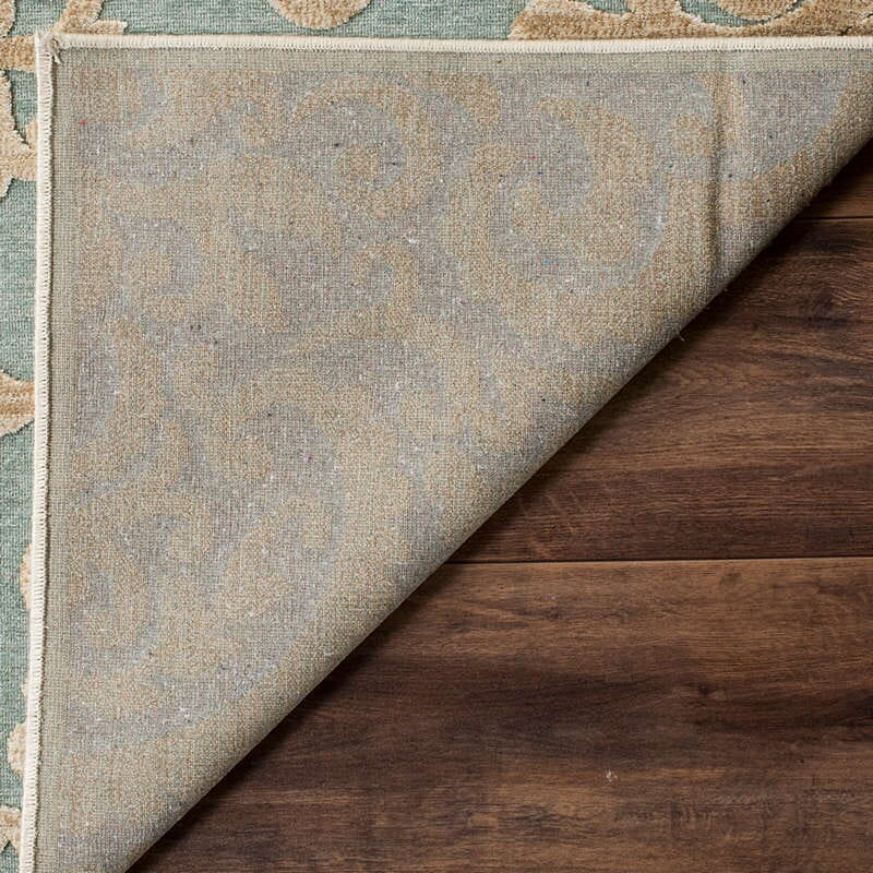 Safavieh Paradise Par390-3470 Stone / Aqua Rugs.