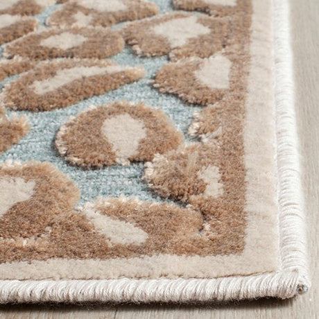 Safavieh Paradise Par84-3470 Stone / Aqua Rugs.
