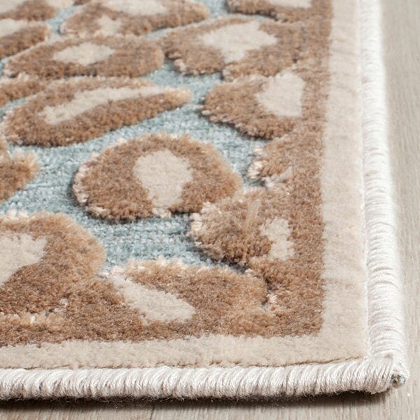 Safavieh Paradise Par84-3470 Stone / Aqua Rugs.