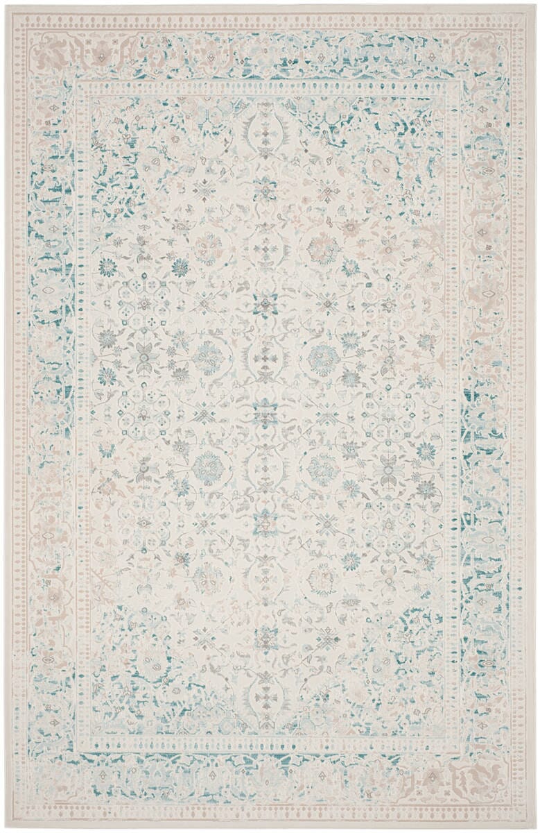 Safavieh Passion Pas405B Turquoise / Ivory Rugs.
