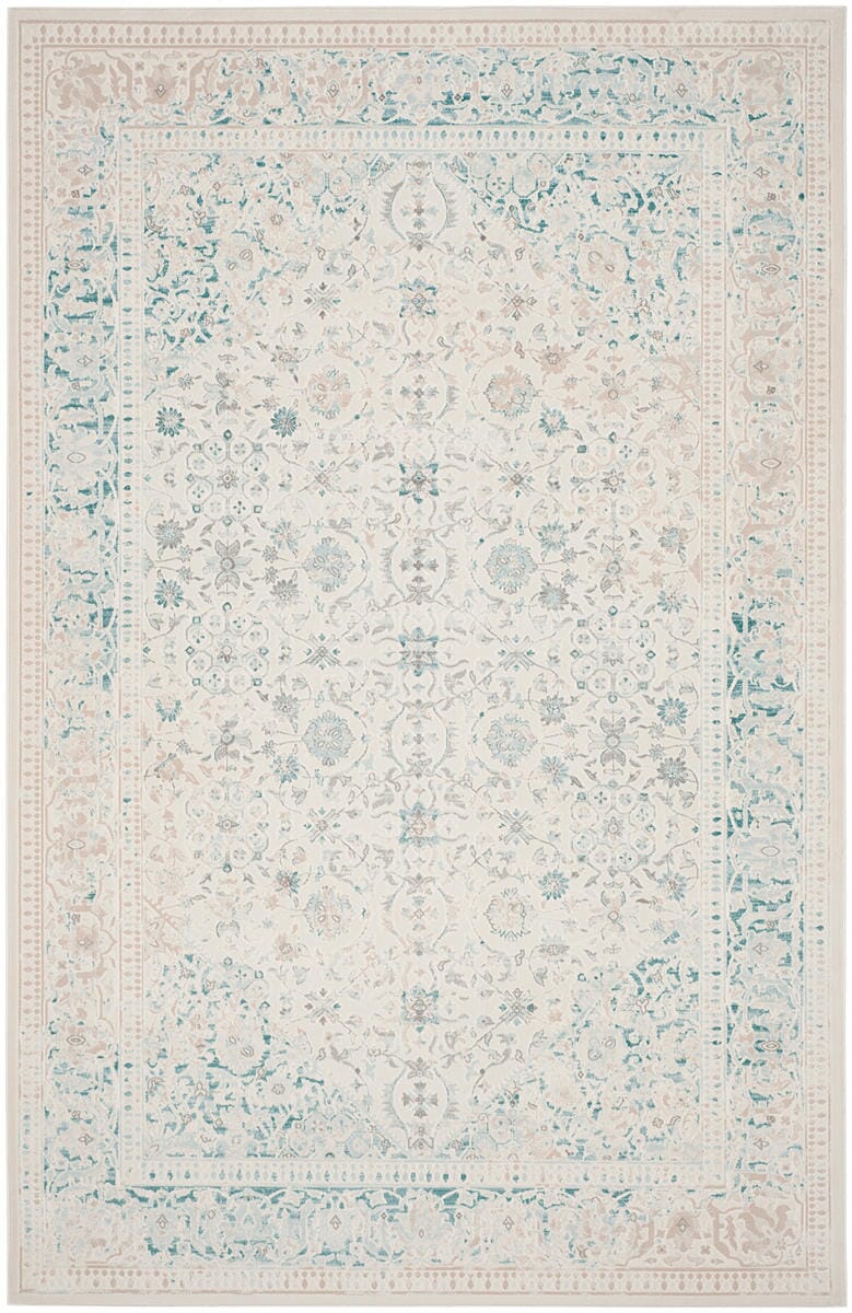 Safavieh Passion Pas405B Turquoise / Ivory Rugs.