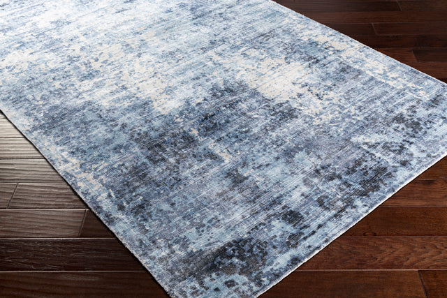 Surya Park Avenue Pav-2302 Navy, Denim, Black, Light Gray Rugs.