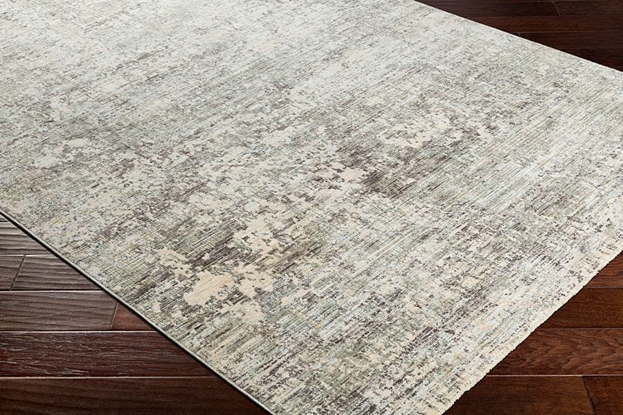 Surya Presidential Pdt-2303 Pale Blue, Medium Gray, Butter Rugs.