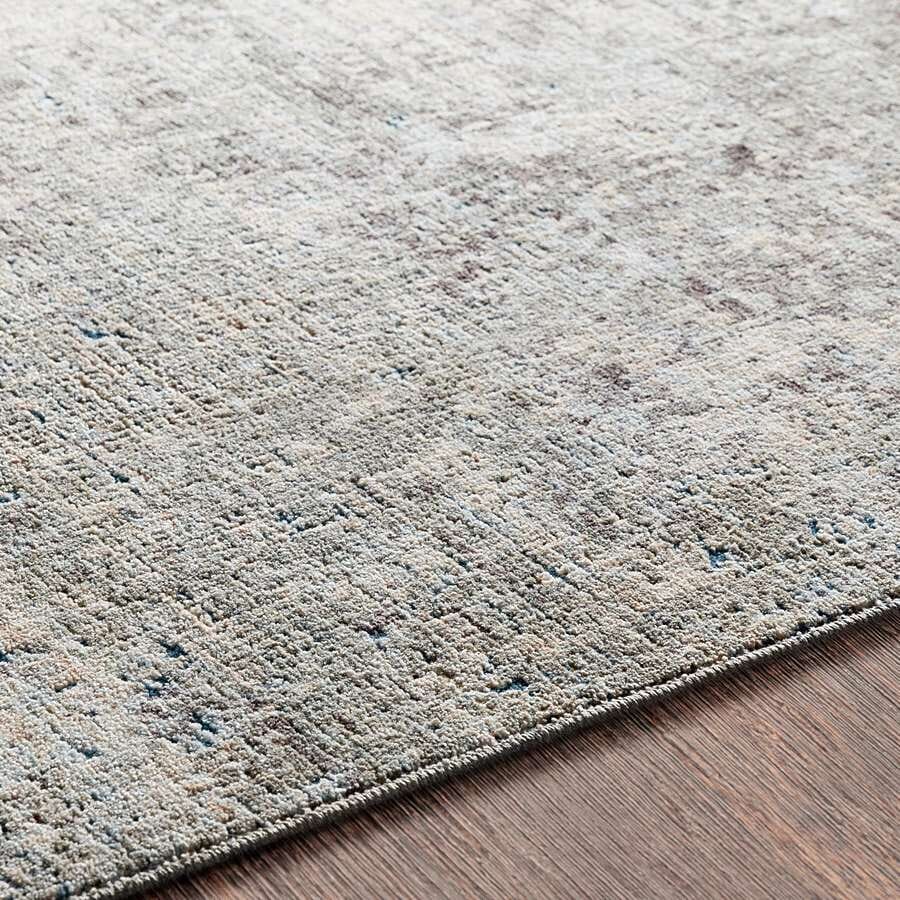Surya Presidential Pdt-2303 Pale Blue, Medium Gray, Butter Rugs.