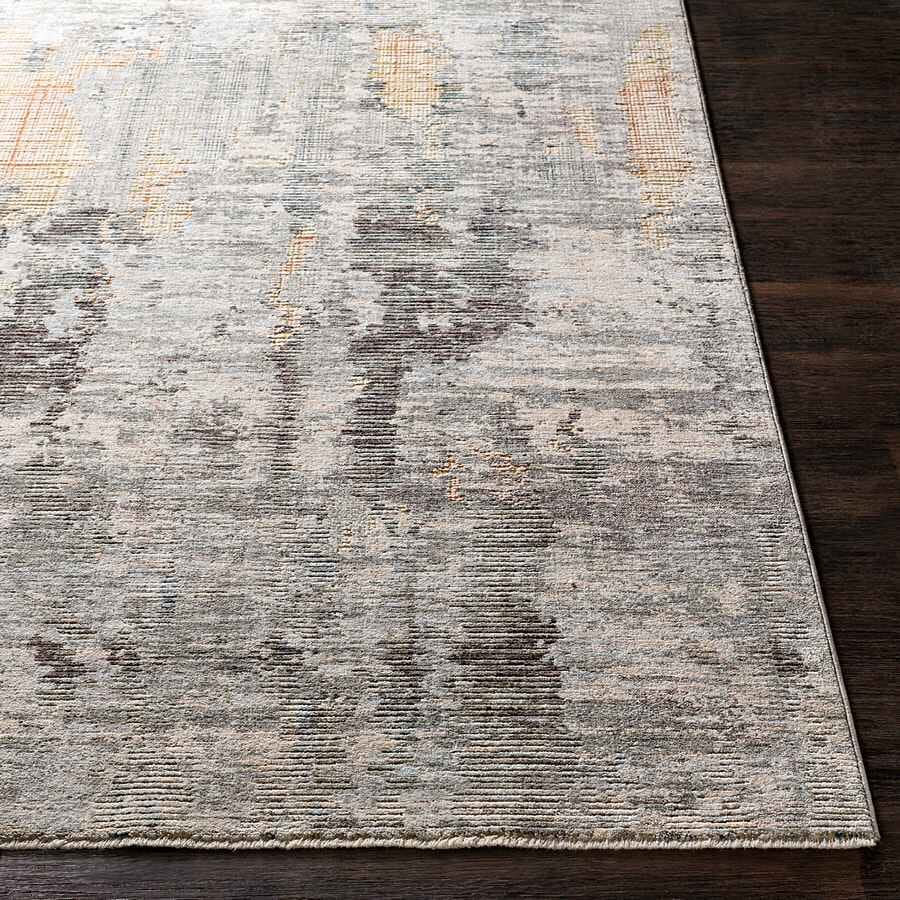Surya Presidential Pdt-2306 Lime, Peach, Burnt Orange Rugs.