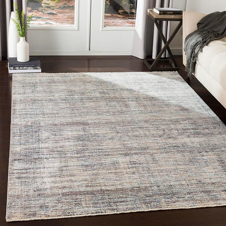 Surya Presidential Pdt-2308 Medium Gray, Charcoal, White Rugs.
