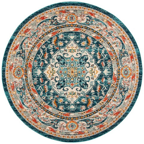 Safavieh Phoenix Phx154M Ivory/Blue Rug.