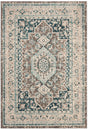 Safavieh Phoenix Phx155F Grey / Blue Rugs.