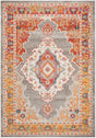 Safavieh Phoenix Phx158T Orange / Grey Rugs.