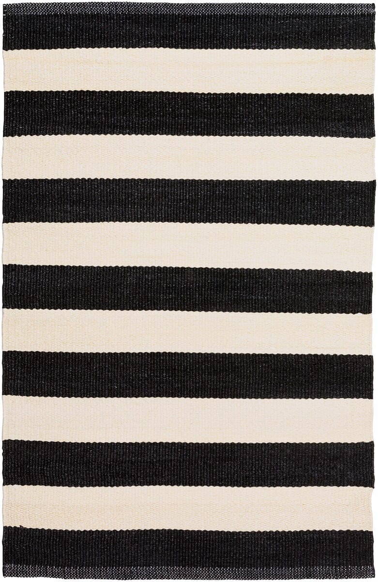 Surya Picnic Pic-4005 Black / Ivory Rugs.