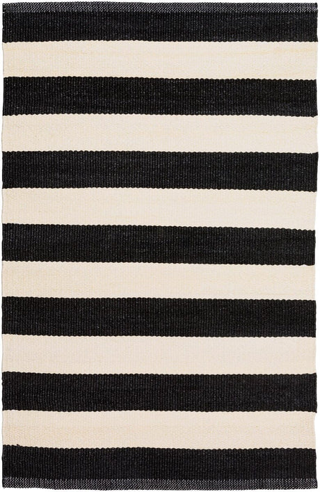 Surya Picnic Pic-4005 Black / Ivory Rugs.