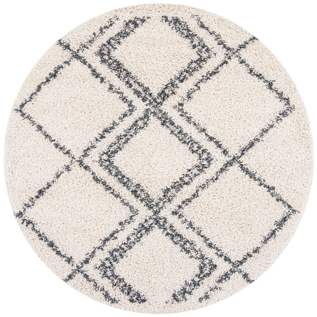 Safavieh Pro Lux Shag Plx432A Cream / Blue Rugs.