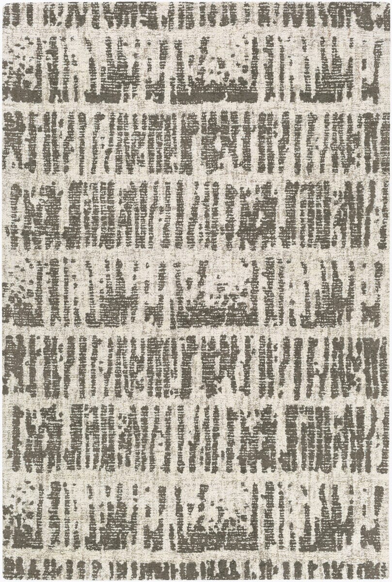 Surya Primal Pml-1000 Medium Gray, Light Gray, Black Rugs.