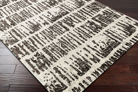 Surya Primal Pml-1000 Medium Gray, Light Gray, Black Rugs.