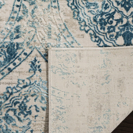 Safavieh Princeton Prn715M Blue / Beige Rugs.