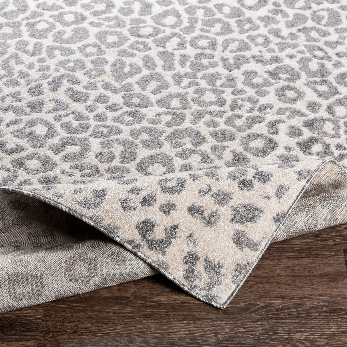 Surya Positano Psn-2305 Charcoal, Medium Gray, Light Gray, Ivory Rugs.