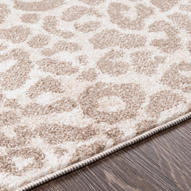 Surya Positano Psn-2306 Camel, White, Ivory, Dark Brown Rugs.