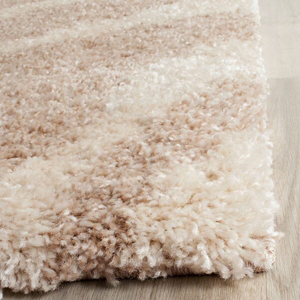 Safavieh Portofino Shag Pts215B Ivory / Beige Rugs.