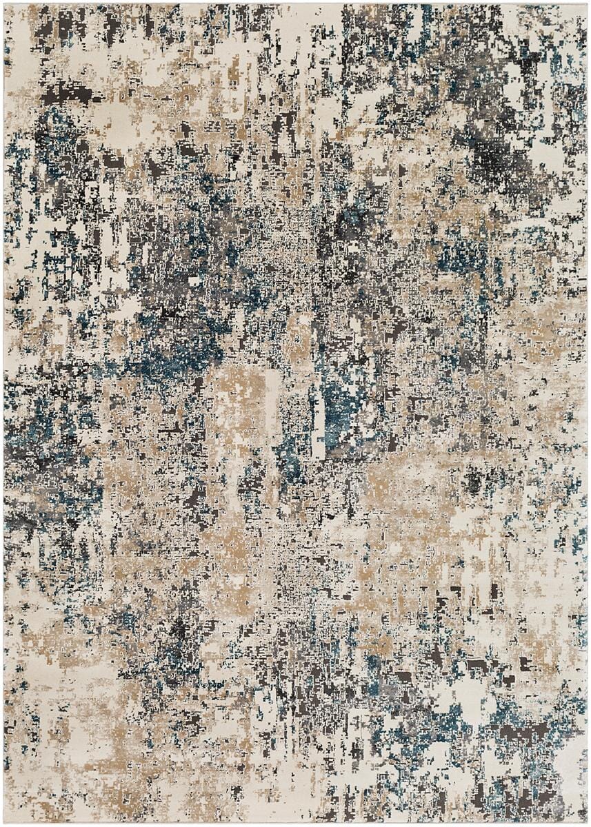 Surya Pune Pun-2301 Taupe, Charcoal, Beige, Camel Rugs.