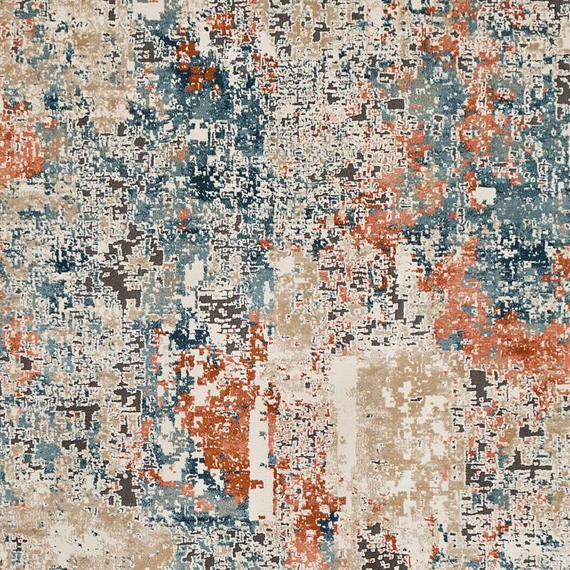 Surya Pune Pun-2302 Teal, Aqua, Beige, Taupe Rugs.