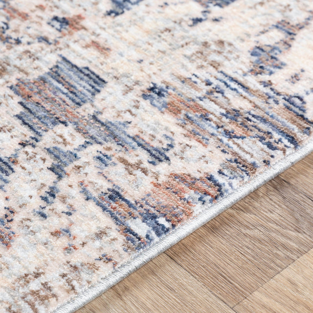 Surya Palazzo Pzl-2301 Navy, Denim, Pale Blue, Camel Rugs.