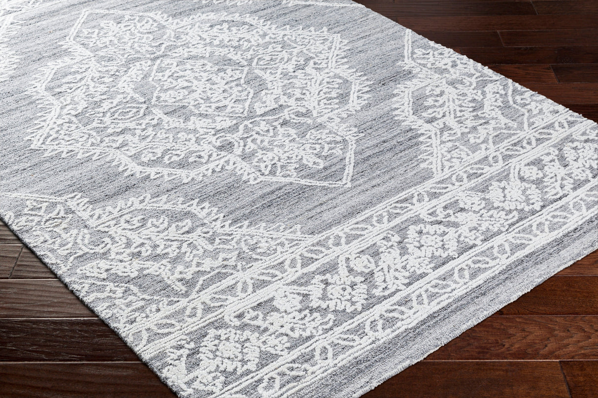 Surya Piazza Pzz-2301 Grey Rug.