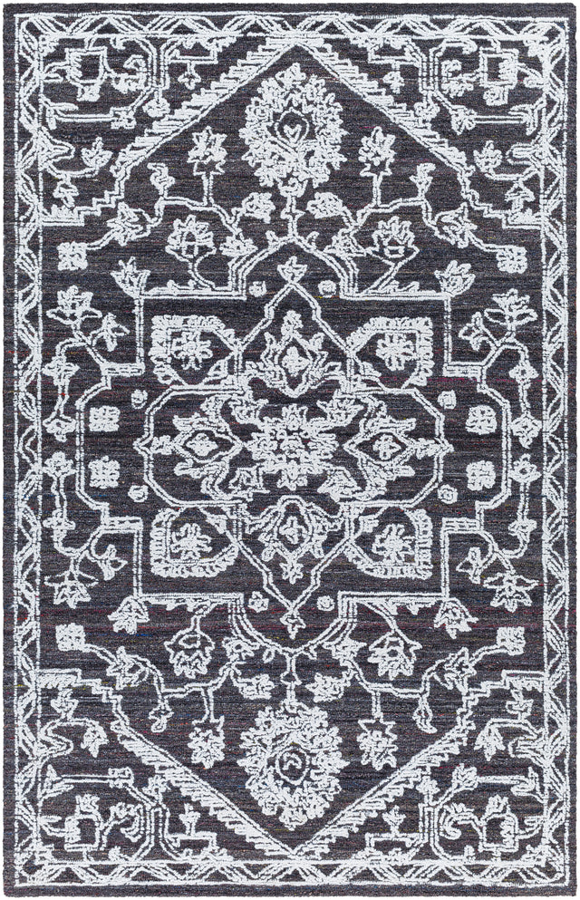 Surya Piazza Pzz-2302 Black Rug.