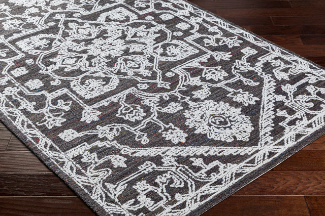 Surya Piazza Pzz-2302 Black Rug.