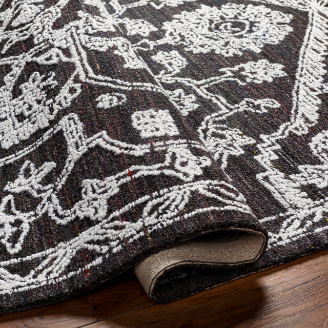 Surya Piazza Pzz-2302 Black Rug.