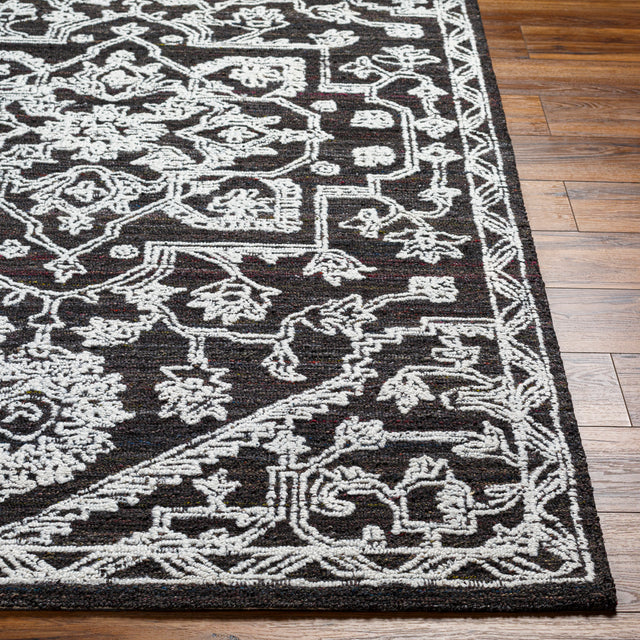 Surya Piazza Pzz-2302 Black Rug.