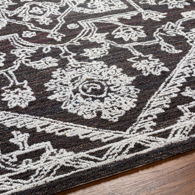 Surya Piazza Pzz-2302 Black Rug.