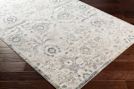 Surya Quatro Qua-2312 Metallic - Gold, White, Taupe, Sage Rugs.