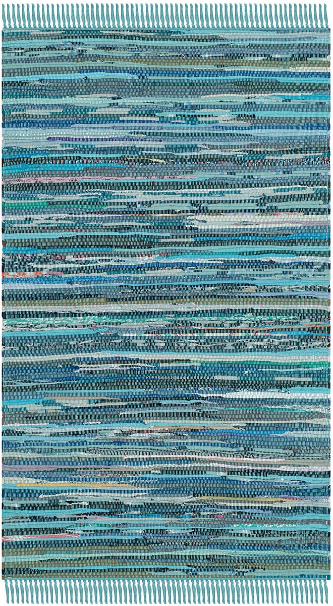 Safavieh Rag Rug Rar121B Blue / Multi Rugs.