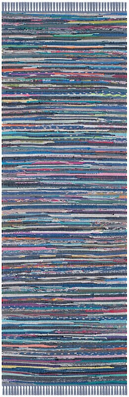Safavieh Rag Rug Rar121D Purple / Multi Rugs.