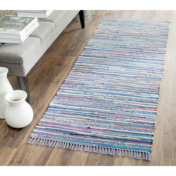 Safavieh Rag Rug Rar121D Purple / Multi Rugs.