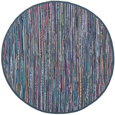 Safavieh Rag Rug Rar121D Purple / Multi Rugs.