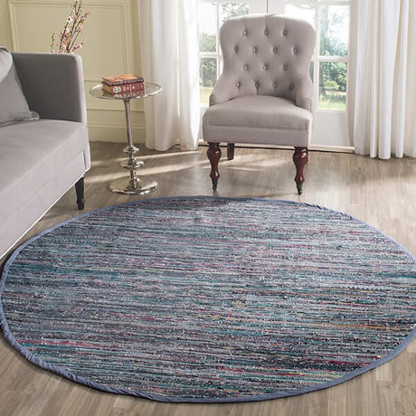 Safavieh Rag Rug Rar121D Purple / Multi Rugs.
