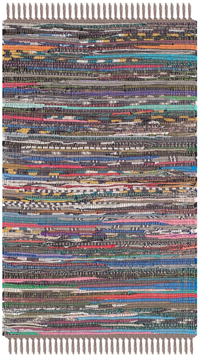 Safavieh Rag Rug Rar121E Rust / Multi Rugs.